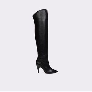 ALDO shoes Kandice black over the knee boots